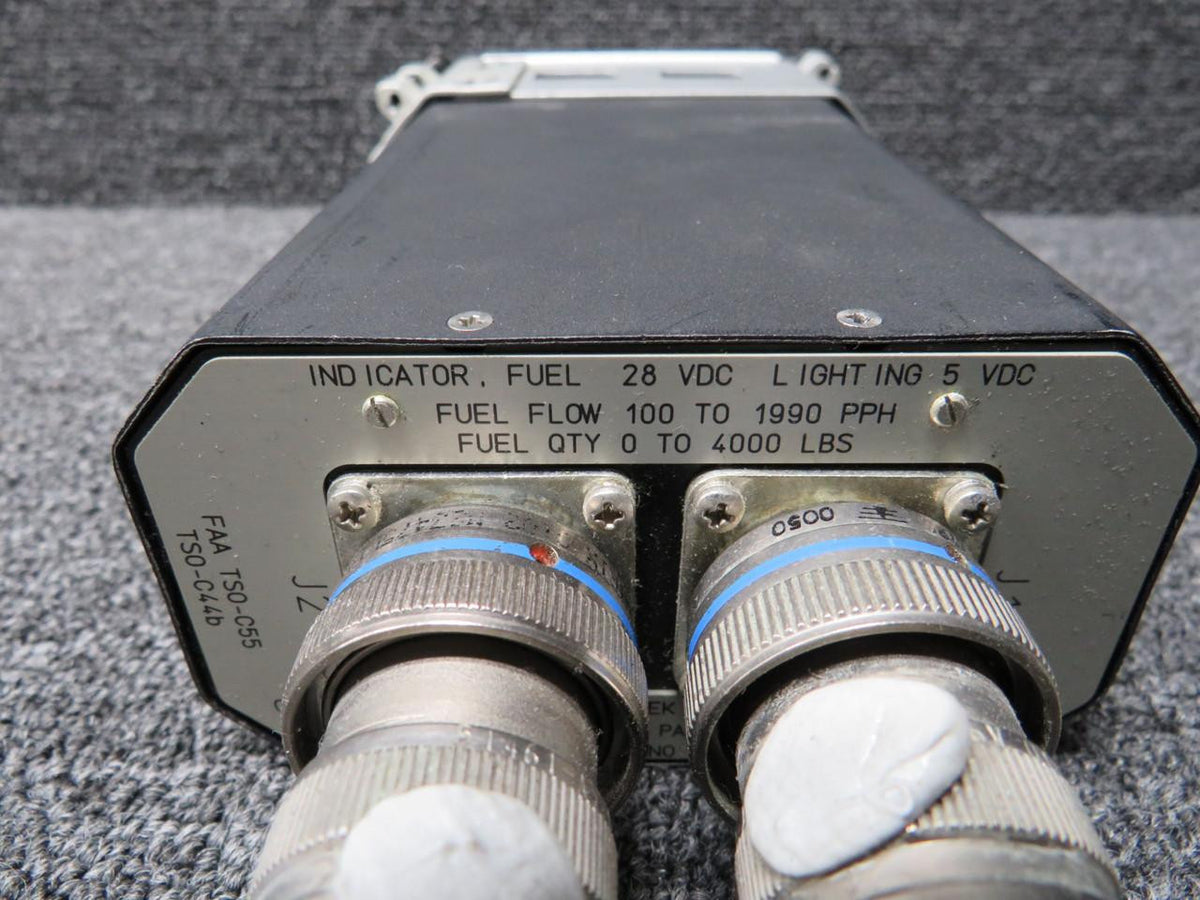 Ametek 10638N01M01 (Alt: 9912497-3) Ametek Dual Fuel Flow & Quantity Indicator w Mount