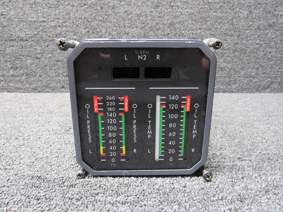 Ametek 10637N04M00 (Alt: 9912497-9) Ametek Engine Indicator with Mount, 28V