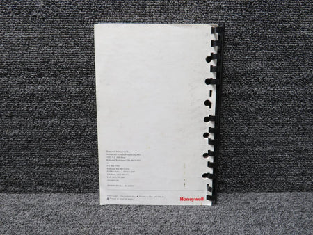 Honeywell 060-4241-000 Honeywell 2000 EGPWS MK V and MK VII Pilot Guide (Spine Broken)
