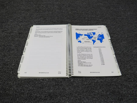 Honeywell 1996 KHF 950/990 HF Comm Transceiver Pilots Guide and Directory