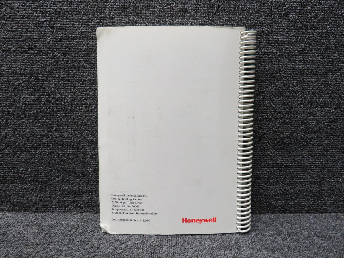 Honeywell 1996 KHF 950/990 HF Comm Transceiver Pilots Guide and Directory