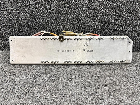 Beechcraft Parts 002-364042-13, 2N3055 Beechcraft 58 Light Dimmer w Transistors and Coolers