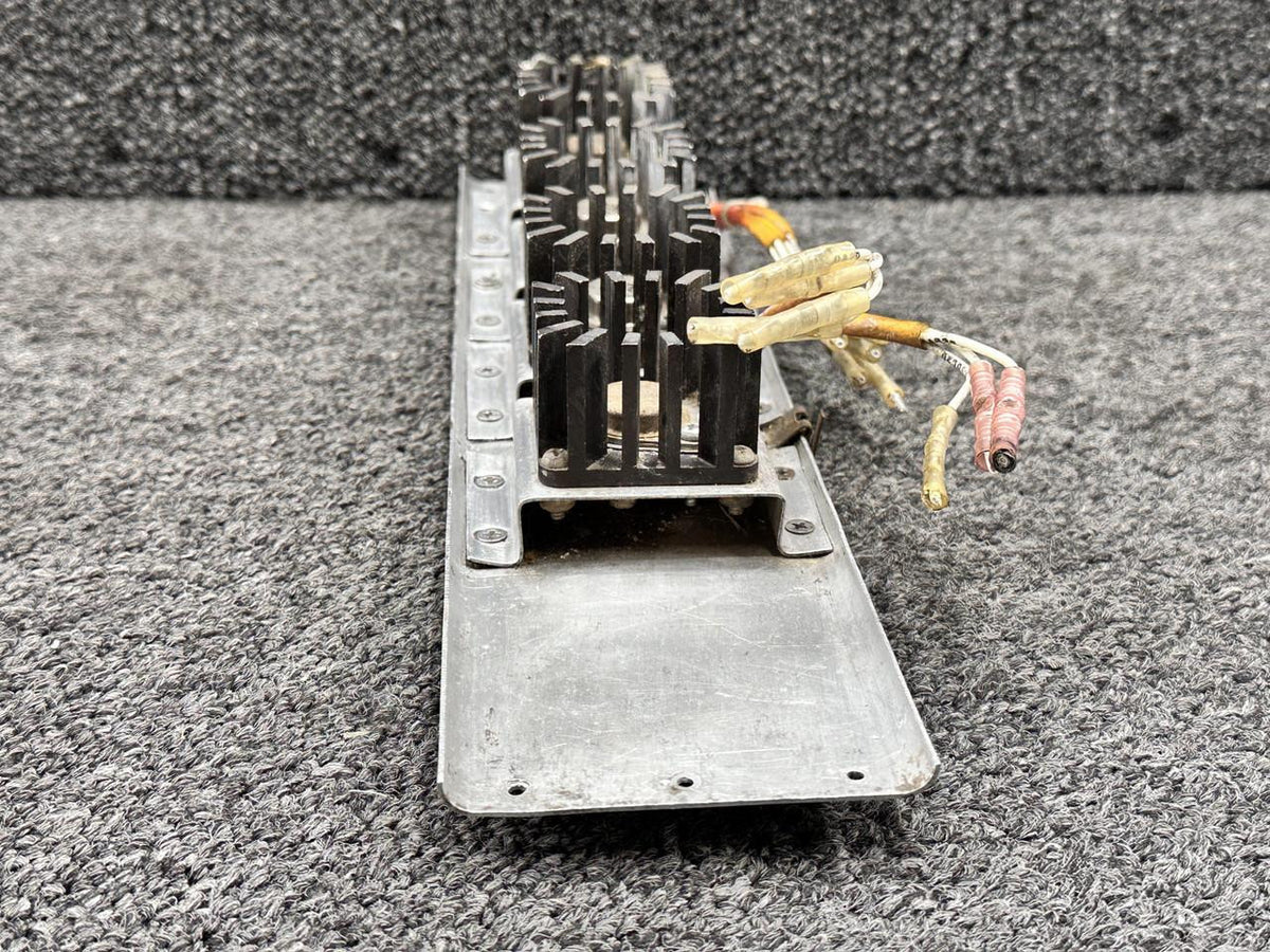 Beechcraft Parts 002-364042-13, 2N3055 Beechcraft 58 Light Dimmer w Transistors and Coolers