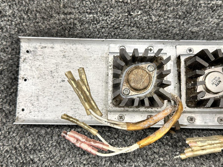 Beechcraft Parts 002-364042-13, 2N3055 Beechcraft 58 Light Dimmer w Transistors and Coolers