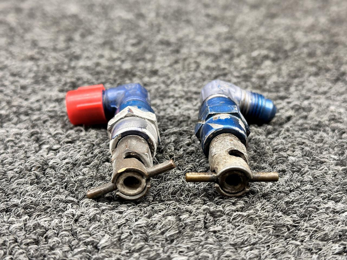 Curtis CCA-4850 Beechcraft 58 Curtis Fuel Drain Valves with Fitting (Set of 2)