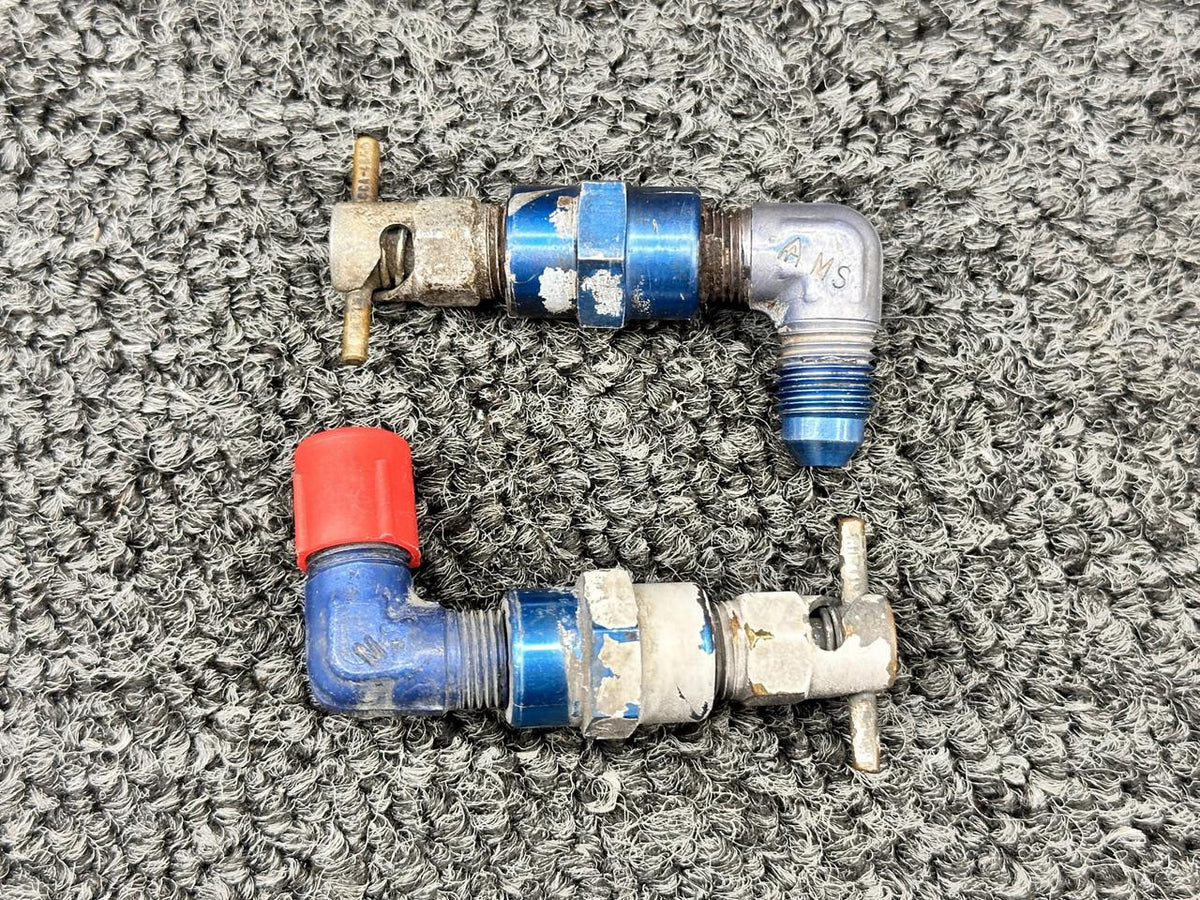 Curtis CCA-4850 Beechcraft 58 Curtis Fuel Drain Valves with Fitting (Set of 2)