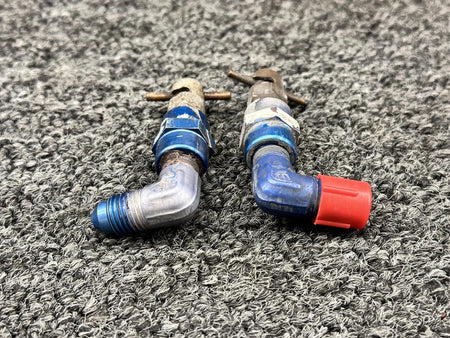 Curtis CCA-4850 Beechcraft 58 Curtis Fuel Drain Valves with Fitting (Set of 2)