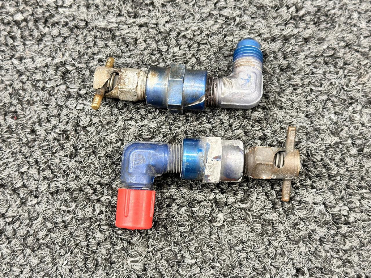 Curtis CCA-4850 Beechcraft 58 Curtis Fuel Drain Valves with Fitting (Set of 2)