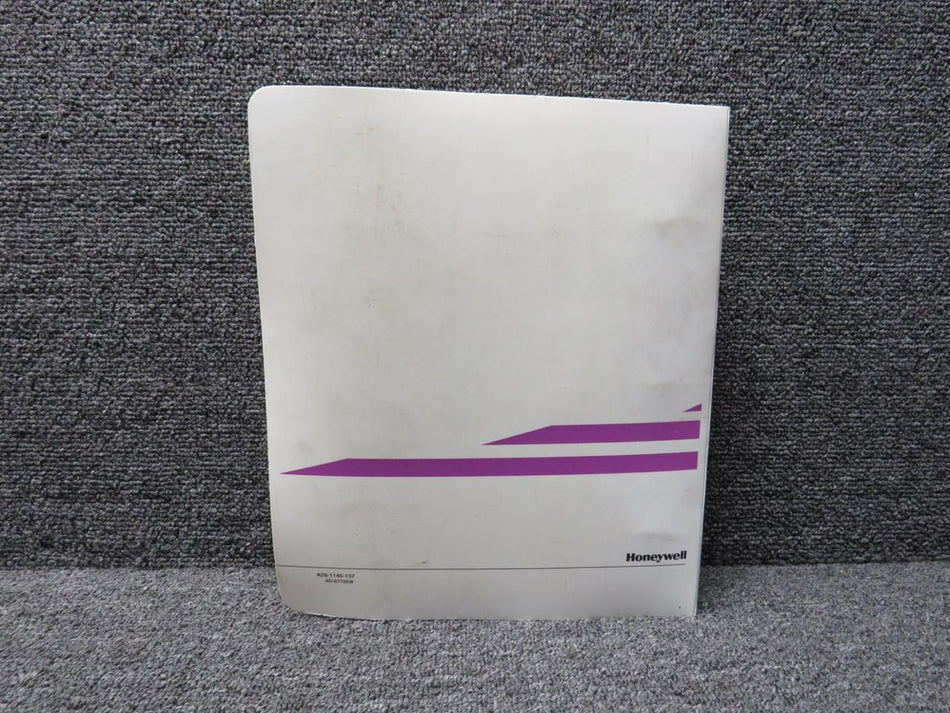 Honeywell A28-1146-137 Honeywell 1999 Primus 1000 FMS Pilots Manual