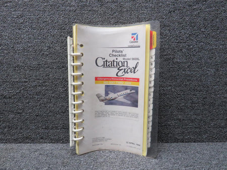 textron 56XCLEAP-13A Textron 2016 Emergency/Abnormal Procedures Pilots Checklist