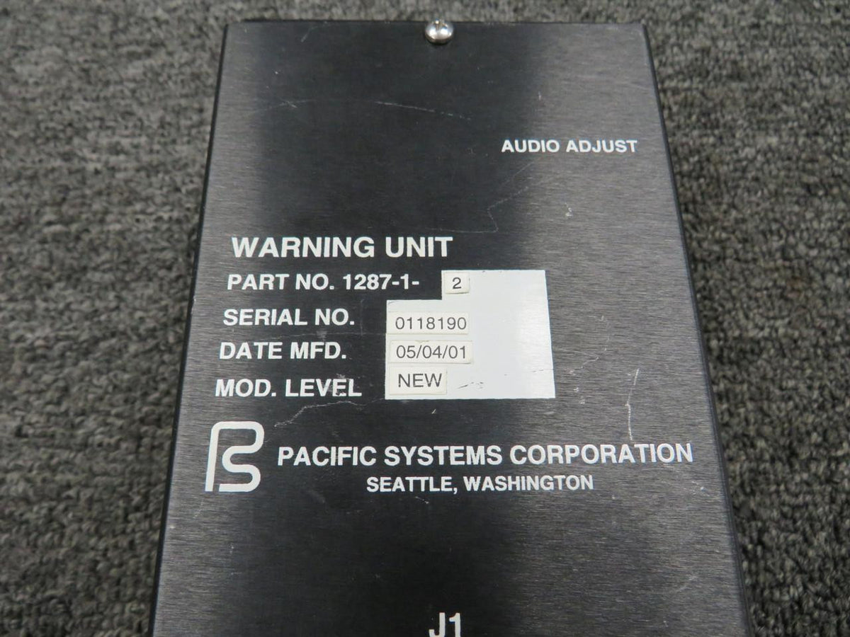 Pacific Systems 1287-1-2 Pacific Systems Warning Unit