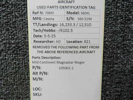 Mid-Continent 105001-1 Mid-Continent Magnastar Ringer