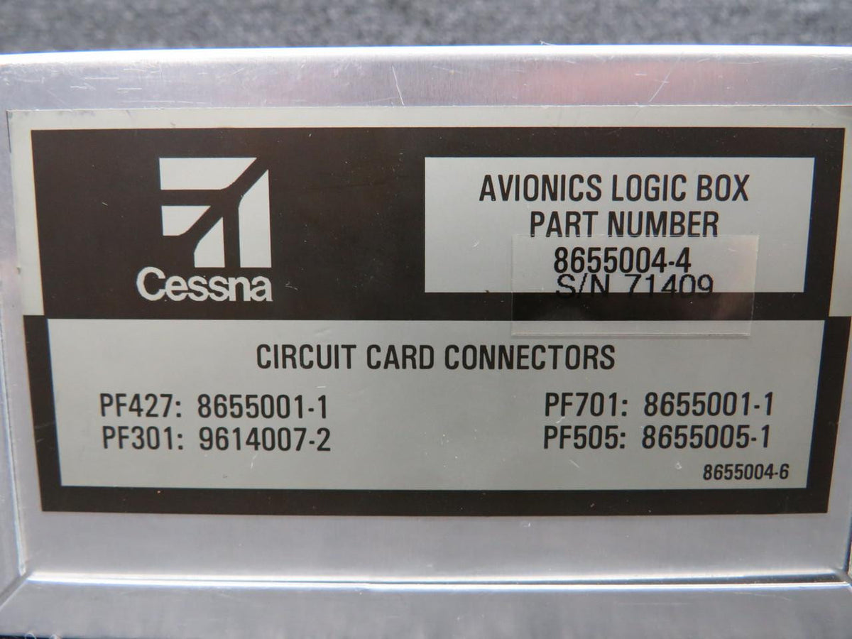 Cessna Aircraft Parts 8655004-4 Cessna Circuit Card Connectors with Connecters
