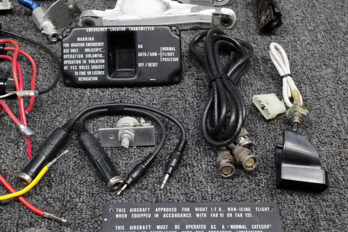 Piper Aircraft Parts Piper PA28RT-201T Goodie Bag with Lights, Torque Links, Speaker, and More