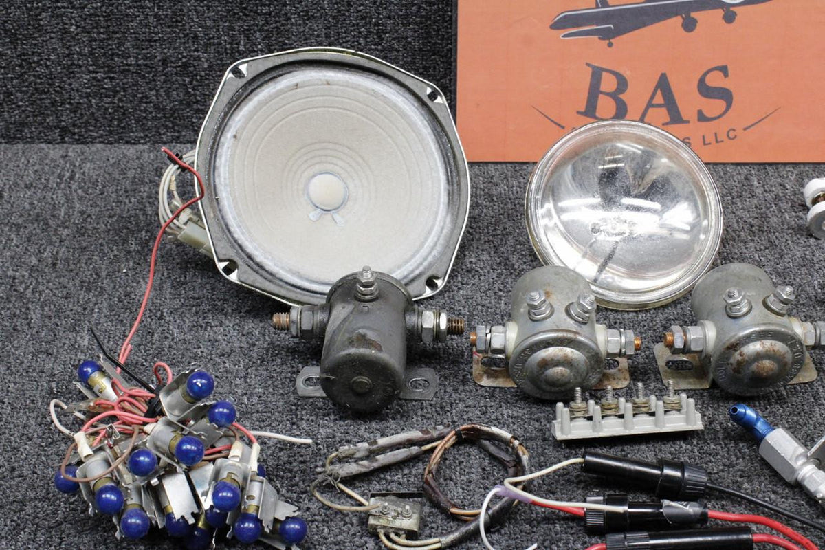 Piper Aircraft Parts Piper PA28RT-201T Goodie Bag with Lights, Torque Links, Speaker, and More