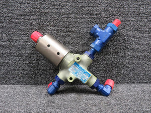 13027-4 (Alt: 16780) EG&G Skydrol Valve Assembly with T Fitting REV. H