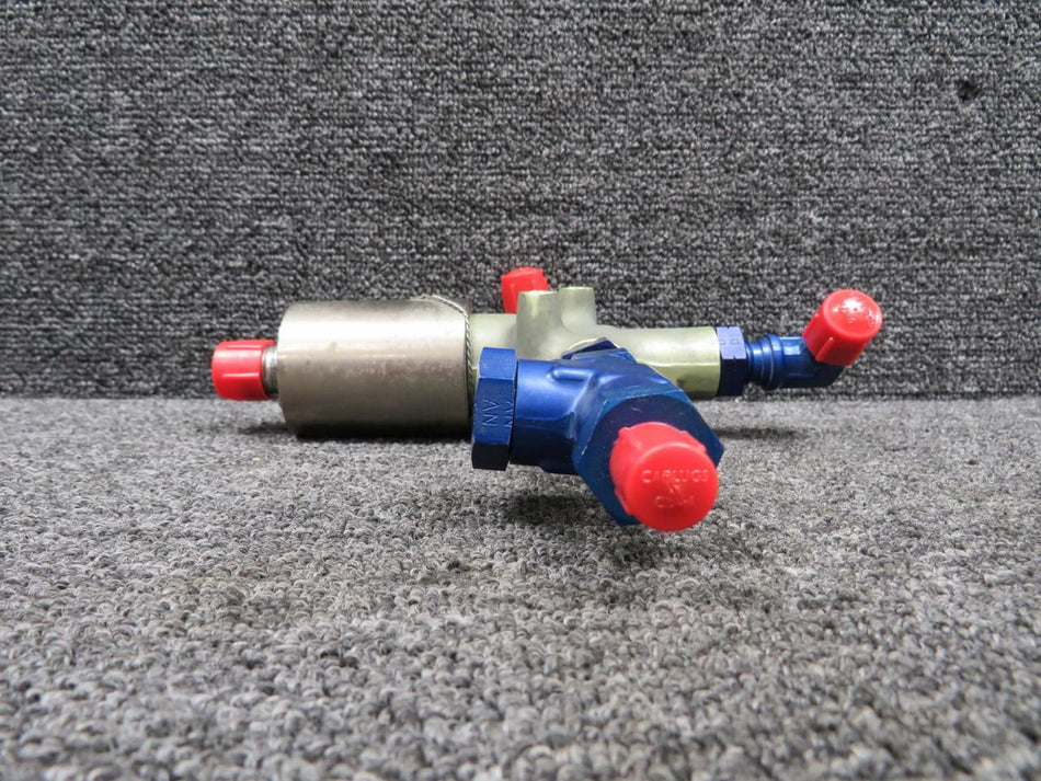 EG&G 13027-4 (Alt: 16780) EG&G Skydrol Valve Assembly with T Fitting REV. H