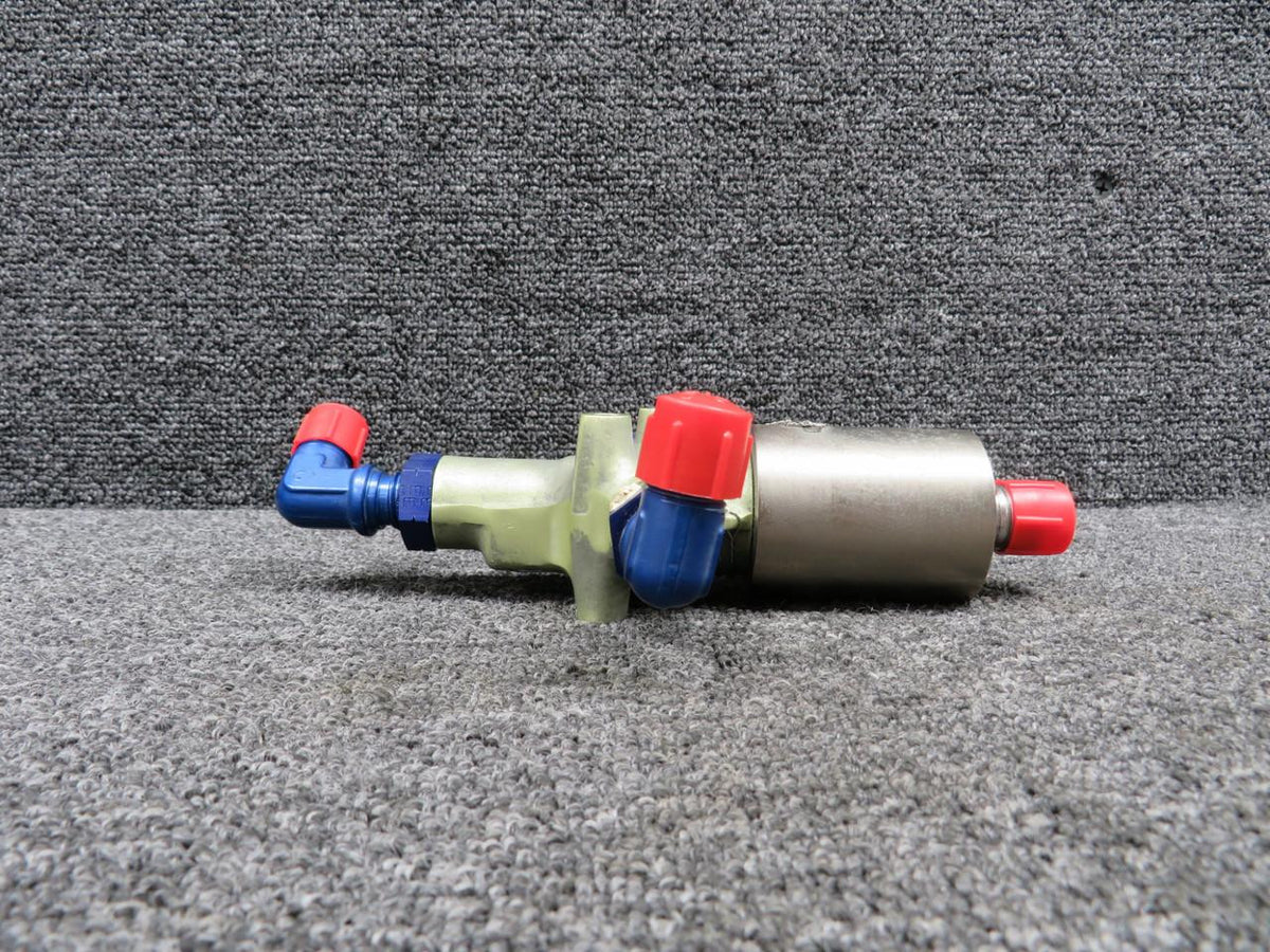 EG&G 13027-4 (Alt: 16780) EG&G Skydrol Valve Assembly with T Fitting REV. H