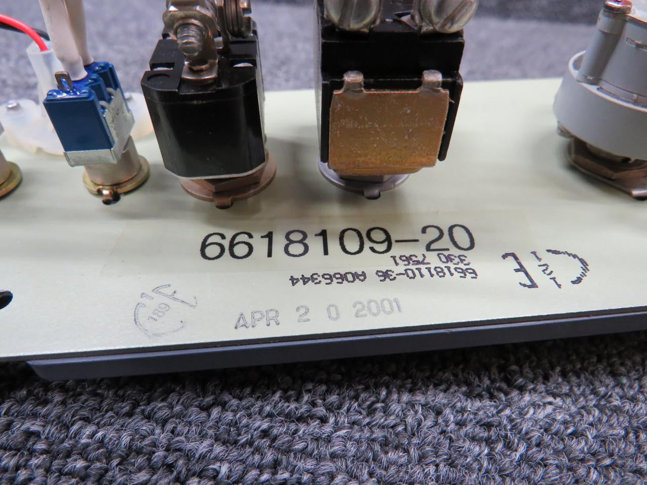 6618109-20 Cessna Citation 560XL Right Switch Panel Assembly – BAS