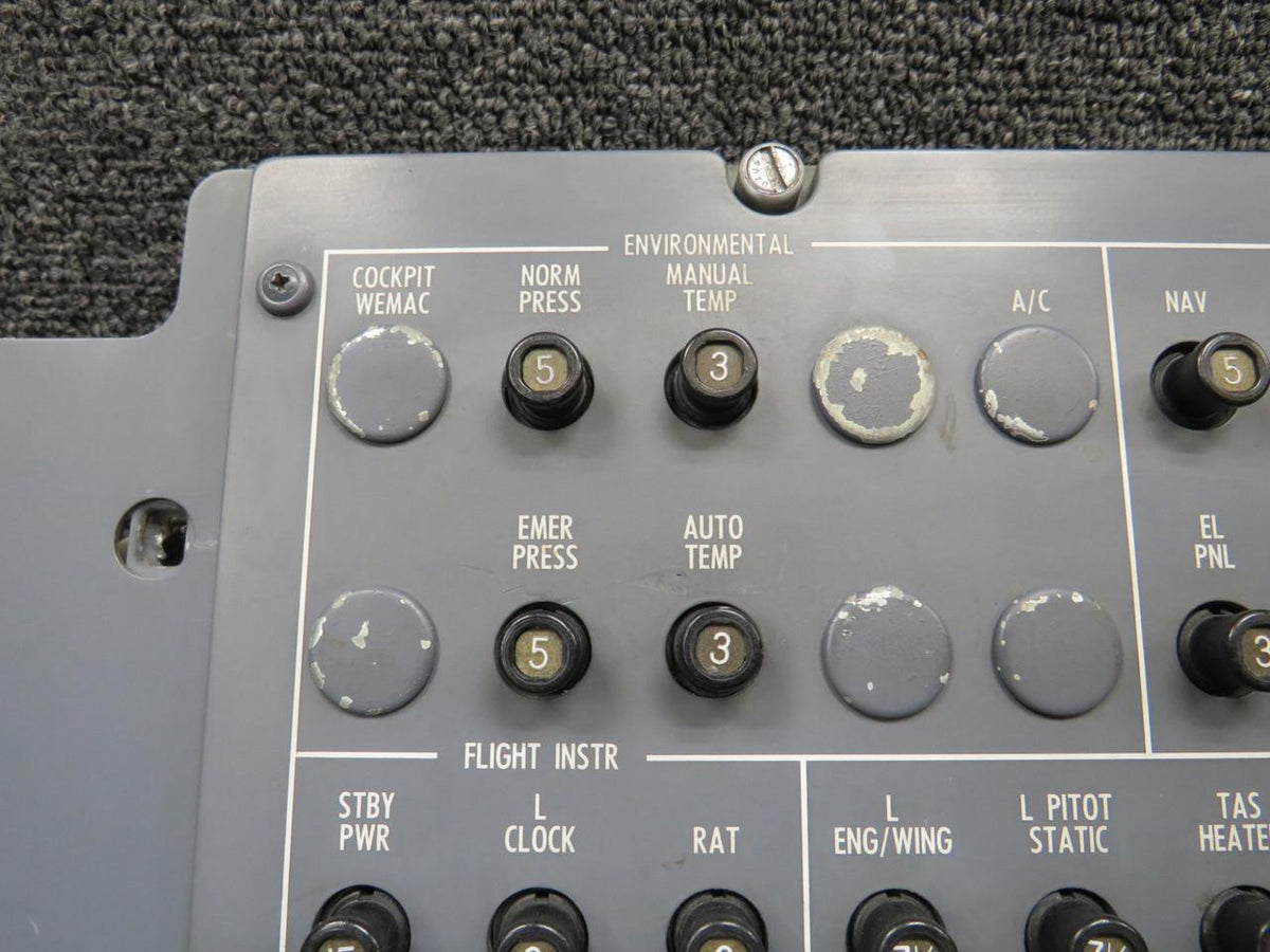 Cessna Citation 6618128-12 Cessna Citation 560XL Circuit Breaker Panel Assembly LH