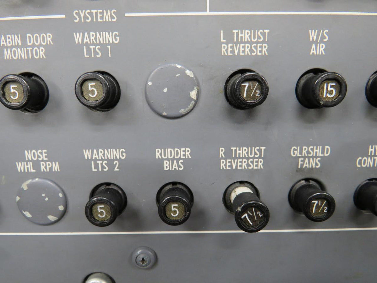 Cessna Citation 6618128-12 Cessna Citation 560XL Circuit Breaker Panel Assembly LH