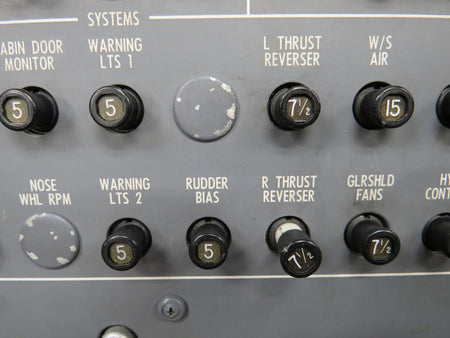 Cessna Citation 6618128-12 Cessna Citation 560XL Circuit Breaker Panel Assembly LH