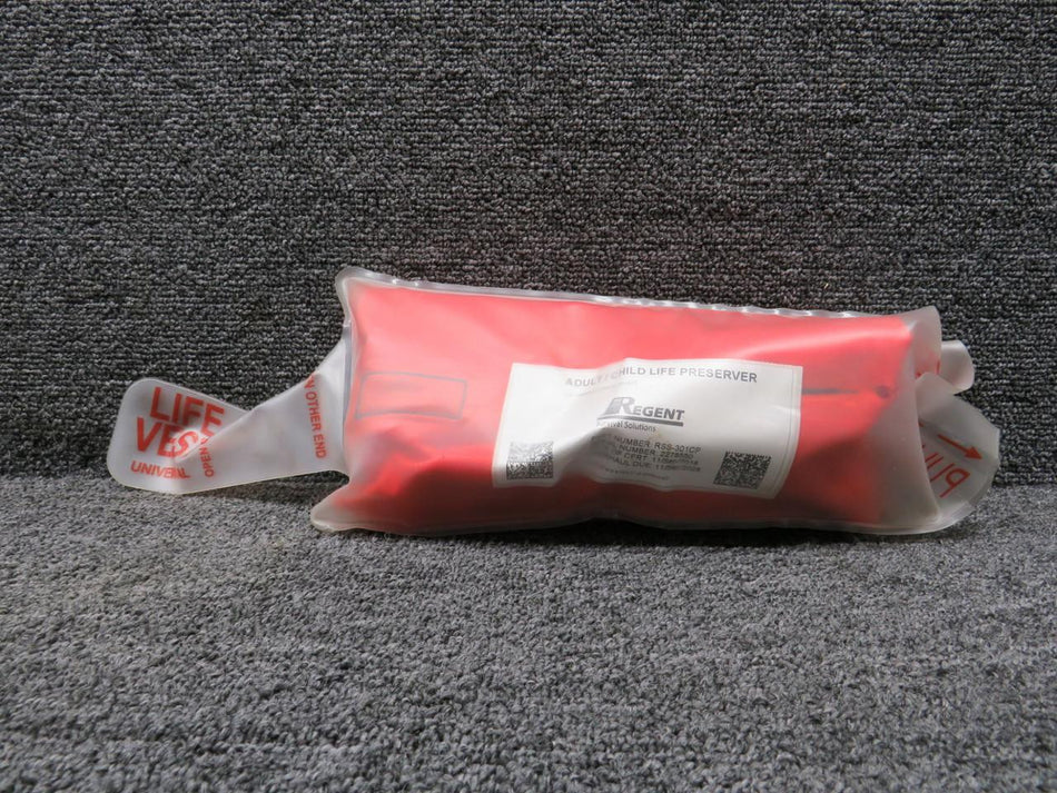 Regent RSS-301CP Regent Adult and Child Life Preserver (OH Date: 09-11-2018)