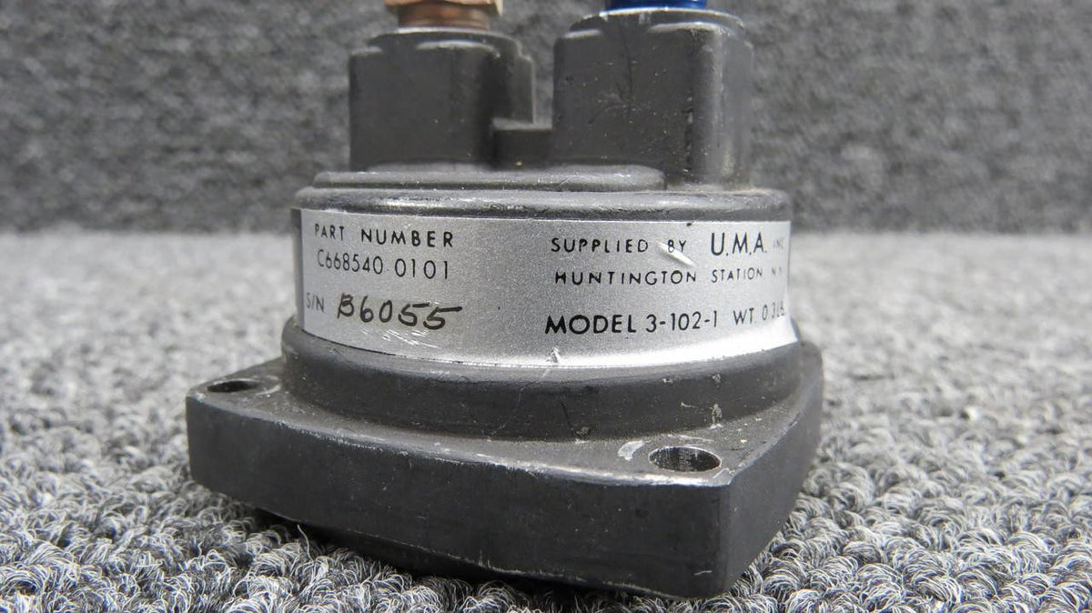 UMA C668540-0101 UMA 3-102-1 Suction Indicator with Fittings