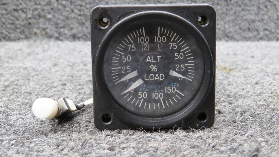 B&D 0326-003 B&D Triple Readout Load Meter Indicator w Push Button Switch (Rev. G)