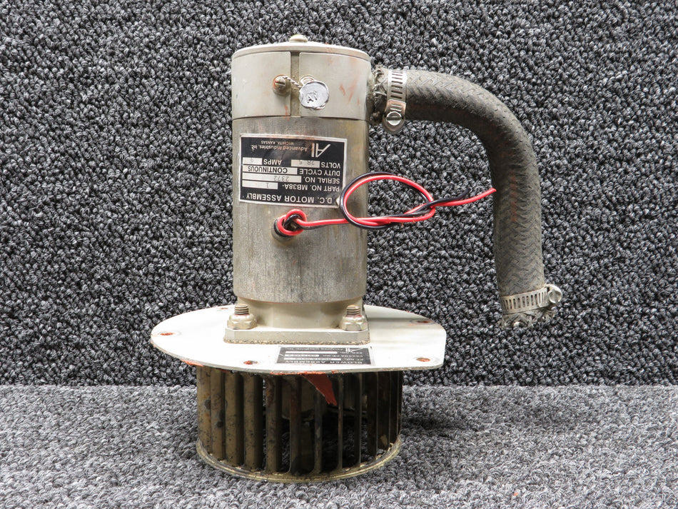 BC61A-901-2 (Alt: 9912323-2) Cessna Blower Motor Assembly (28.5V, 9A)