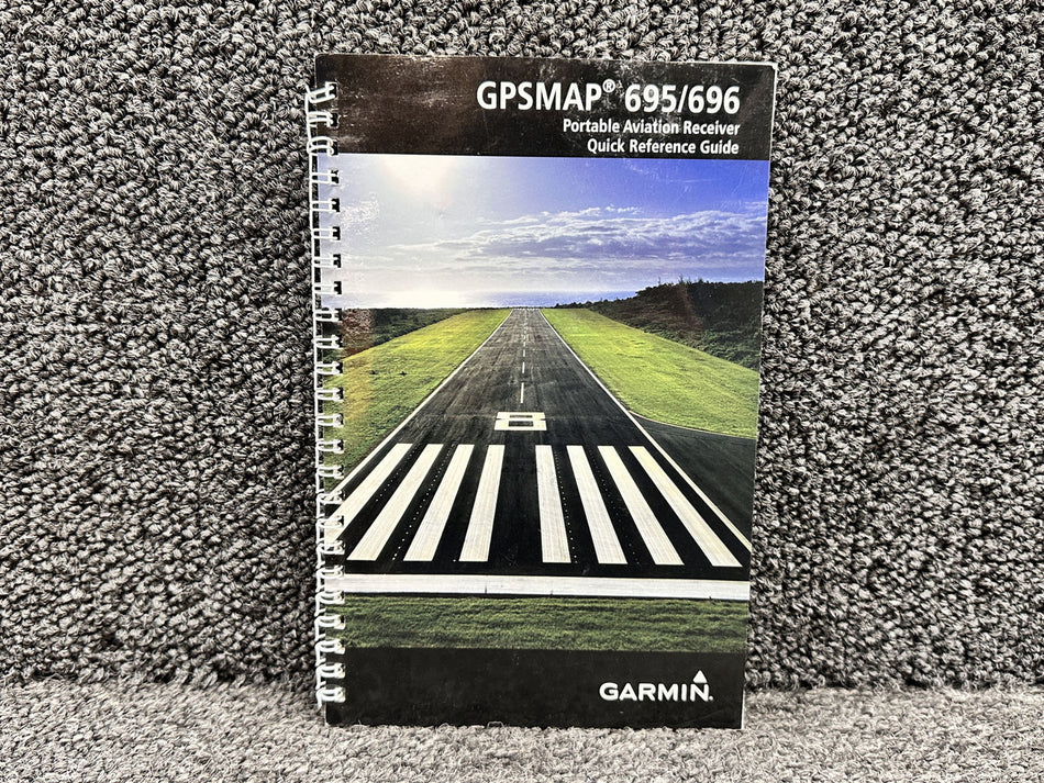 190-00959-00 Garmin GPSMAP 695-696 Portable Receiver Quick Reference Guide