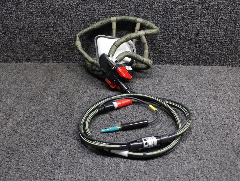 MC10-15-01 Eros Oxygen Mask and Regulator Overhauled with 8130-3