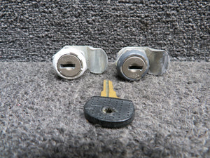 3786-B, 3786 Mooney M20K Cabin and Baggage Door Lock Set with Key