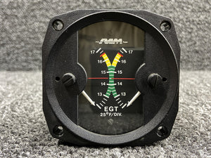 46158 Alcor, RAM Dual Exhaust Gas Temperature Indicator (Minus Probes)
