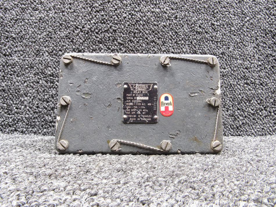 D1200 Graviner Relay Box Volts: 115 (Abrasions)
