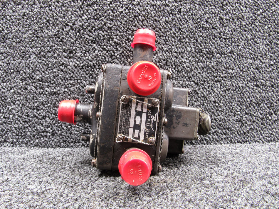 1532-3-A Bendix Style A De-Icer Distribution Valve Volts: 28 Amps: 1.5
