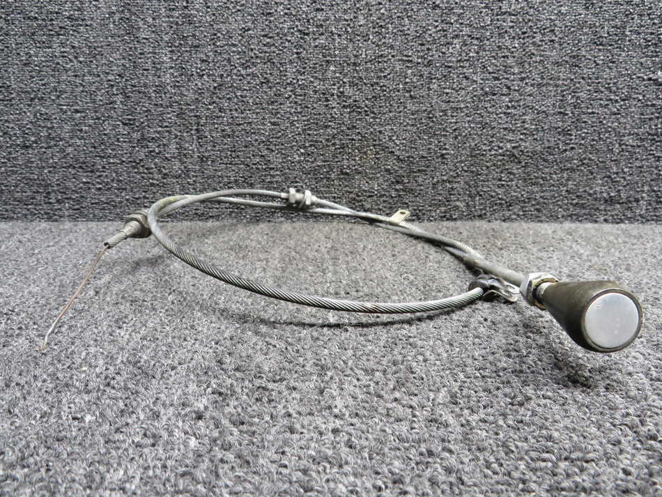 640258-005 (Use: 640258-007) Mooney M20K Cabin Heat Control Cable (Length: 46")
