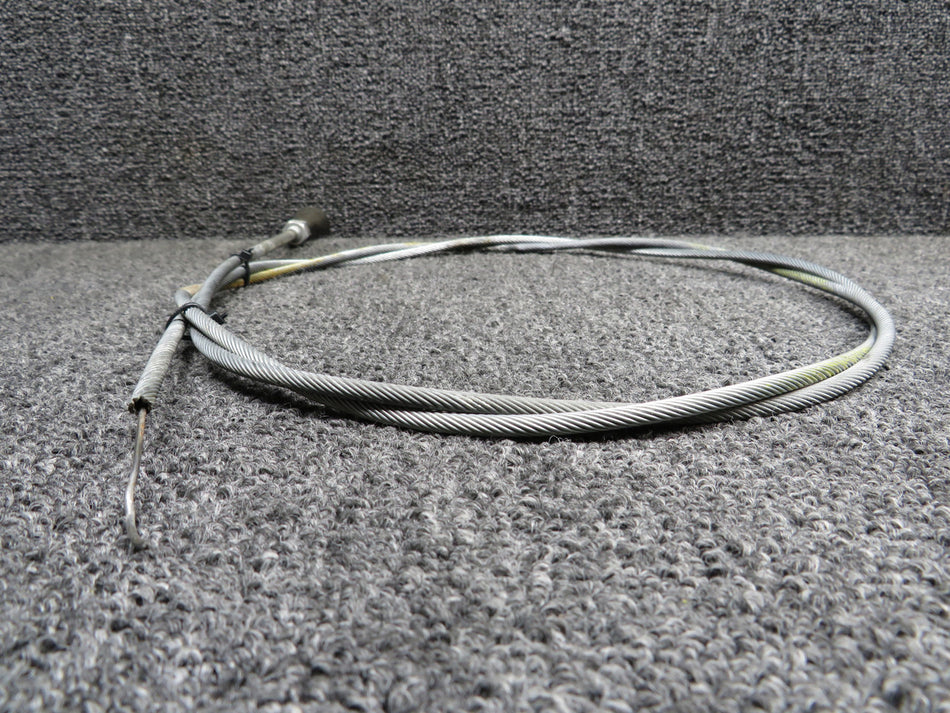 640257-025 Mooney M20K Parking Brake Control Cable Assembly (Length: 75”)