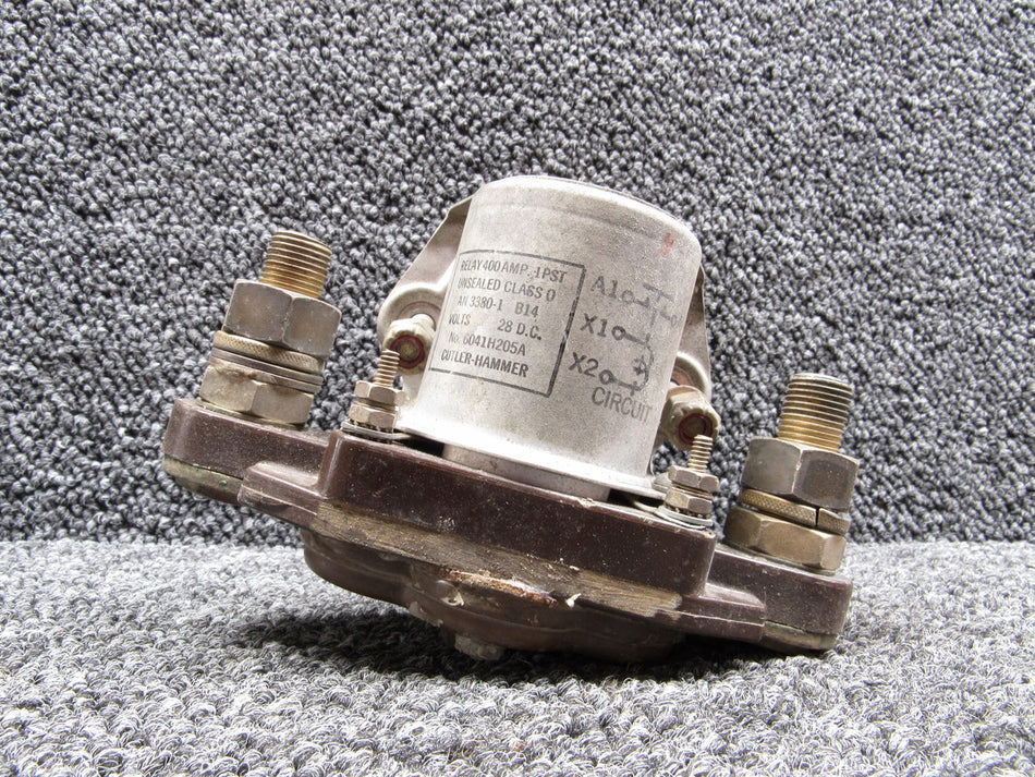 6041H205A (Alt: AN3380-1 B14) Cutler-Hammer Unsealed Class 0 Relay Volts: 28