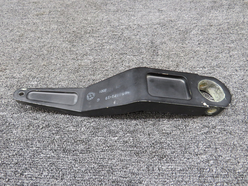 6661071-19 Cessna Citation 560XL Rudder Pedal Lever Arm