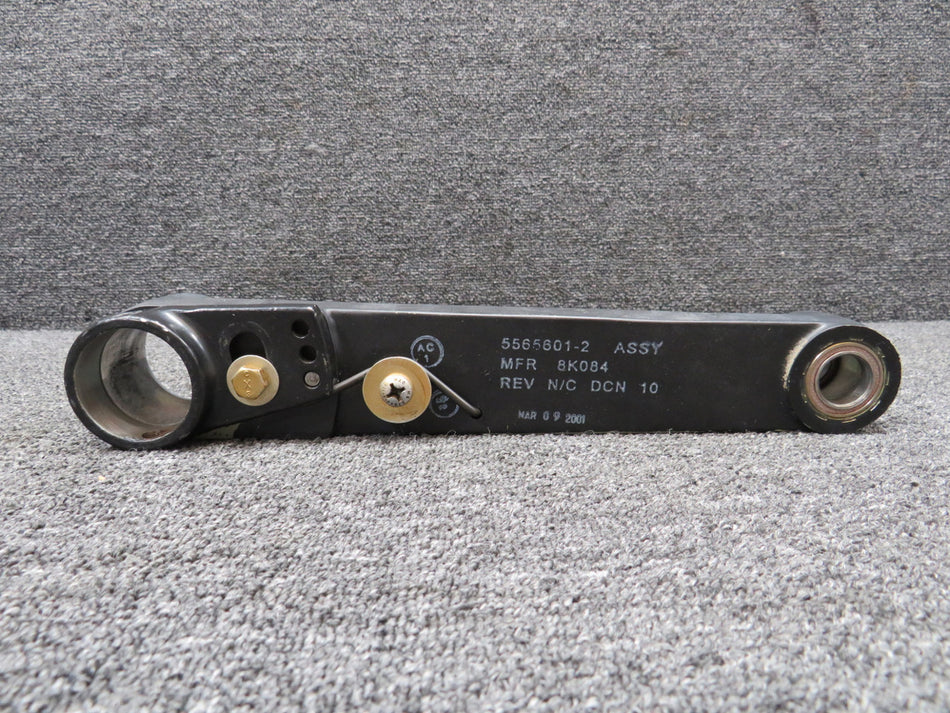 5565601-2 (Fso: 6361005-12) Cessna 560XL Co-Pilot Rudder Pedal Outboard Arm RH