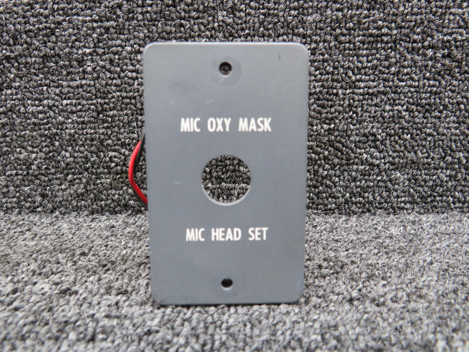 9914237-1 (Alt: 75140-1) Cessna 560XL Lighted Mic Select Panel RH (Rev. B)