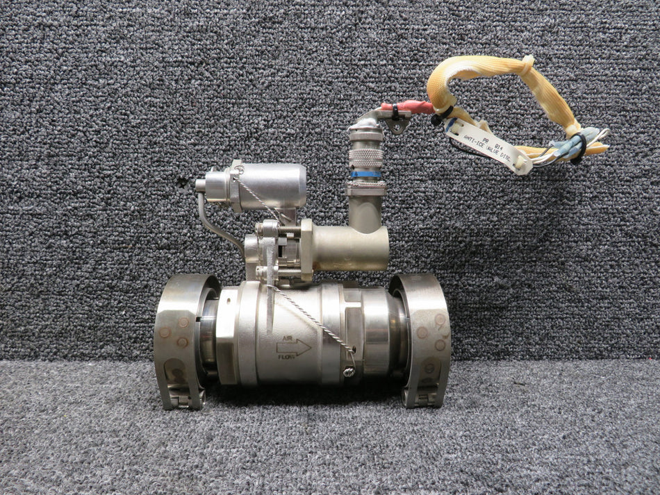 1962-00-7 (Alt: 9912495-1) Dukes Regulating Shutoff Valve w Clamps, 28V 1 Amp