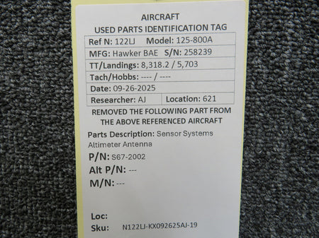N122LJ-KX092625AJ-19AS