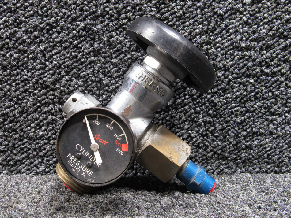 2661-3 Scott Cylinder Pressure Assembly with Thermo Valve