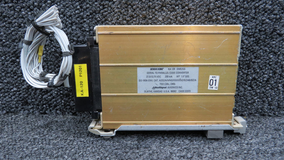 066-1089-00 Bendix King KA-120 DME Glideslope Computer with Mods & Tray