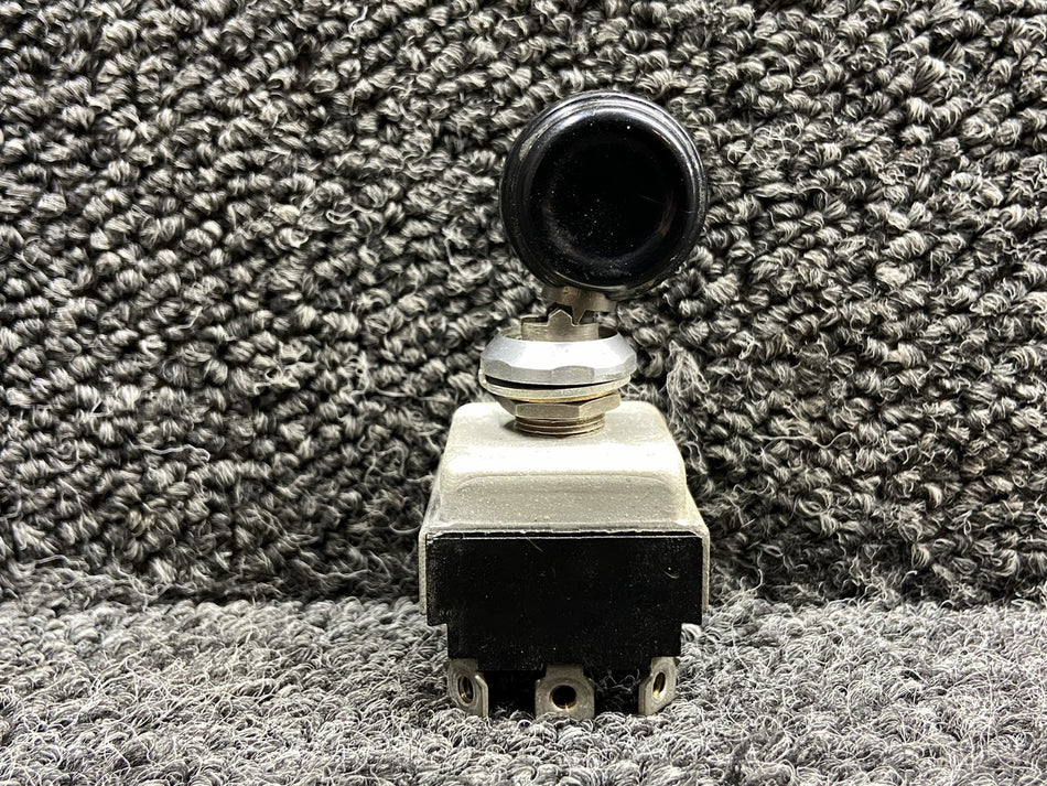 MS25127-E3 (Alt: 8859K44) Cessna 421C Landing Gear Toggle Switch (Black Knob)