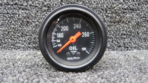 2609 Auto Meter Oil Temperature Gauge (Range: 140-280 F)