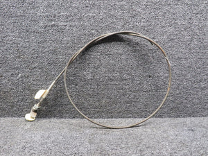 0713302-7 (Ref: 0513159-10) Cessna 175B Carb Mixture Control Cable (L: 47.5”)