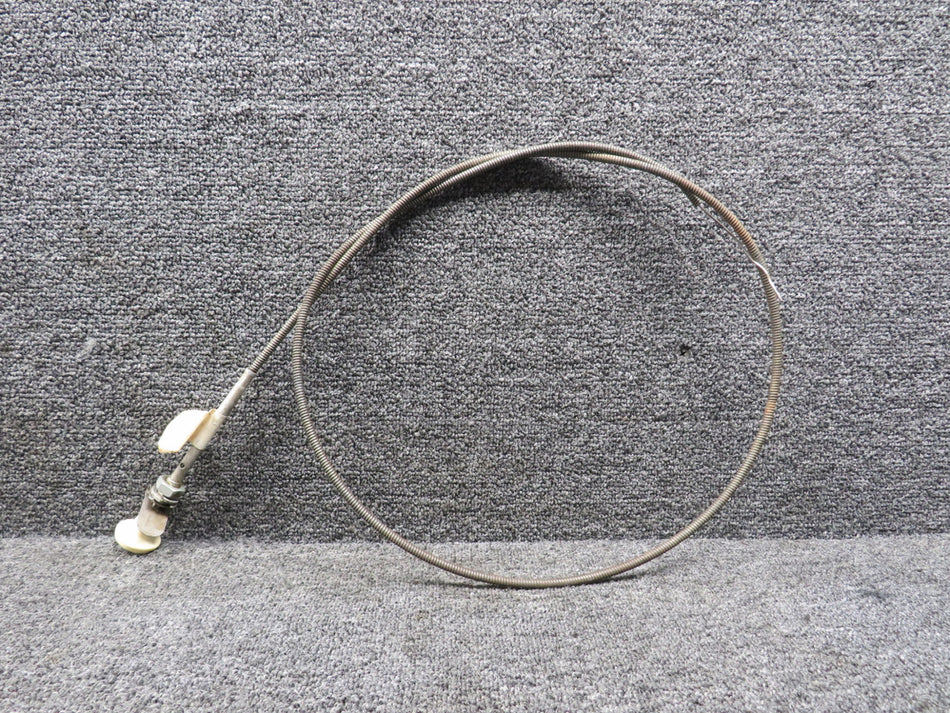 0713302-7 (Ref: 0513159-10) Cessna 175B Carb Mixture Control Cable (L: 47.5”)